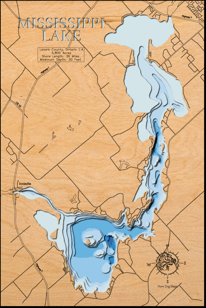 Mississippi Lake in Lanark County, Ontario