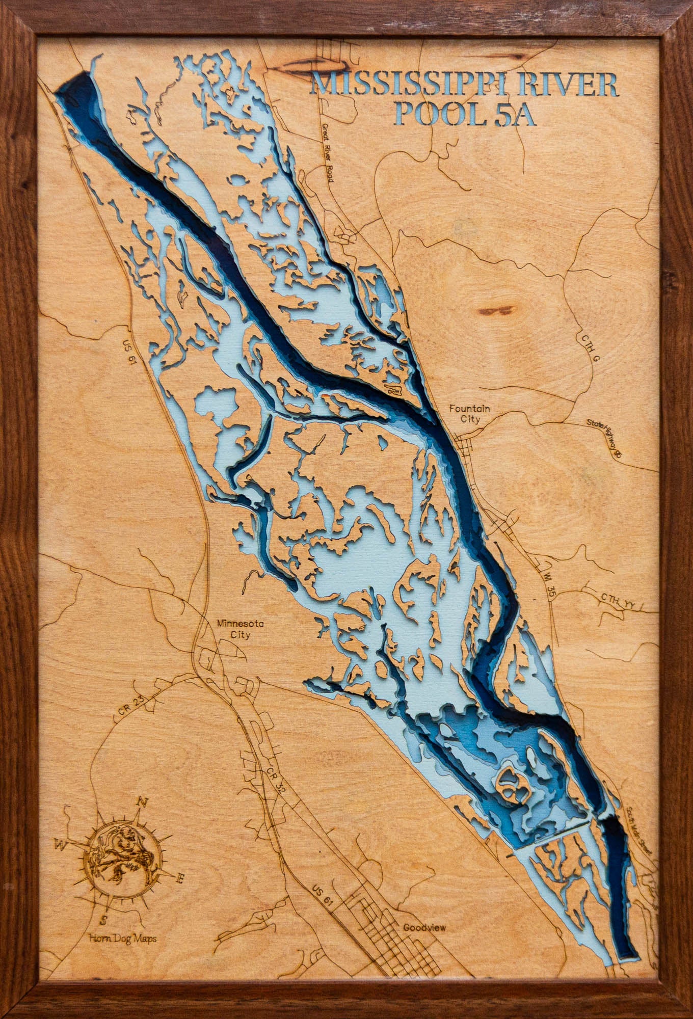 Mississippi River - Pool 5a in Minnesota and Wisconsin