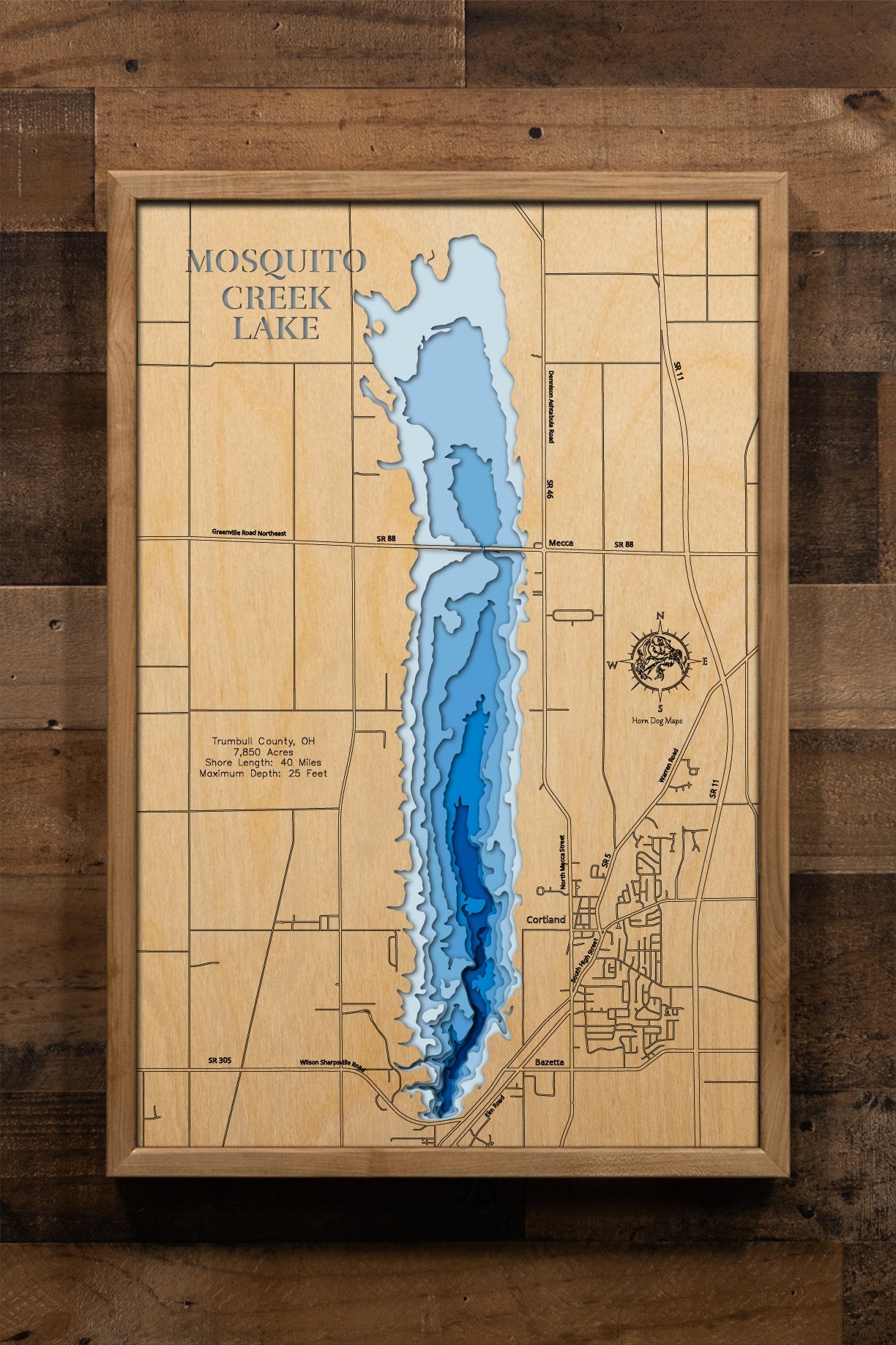 Mosquito Creek Lake in Trumbull County, Ohio