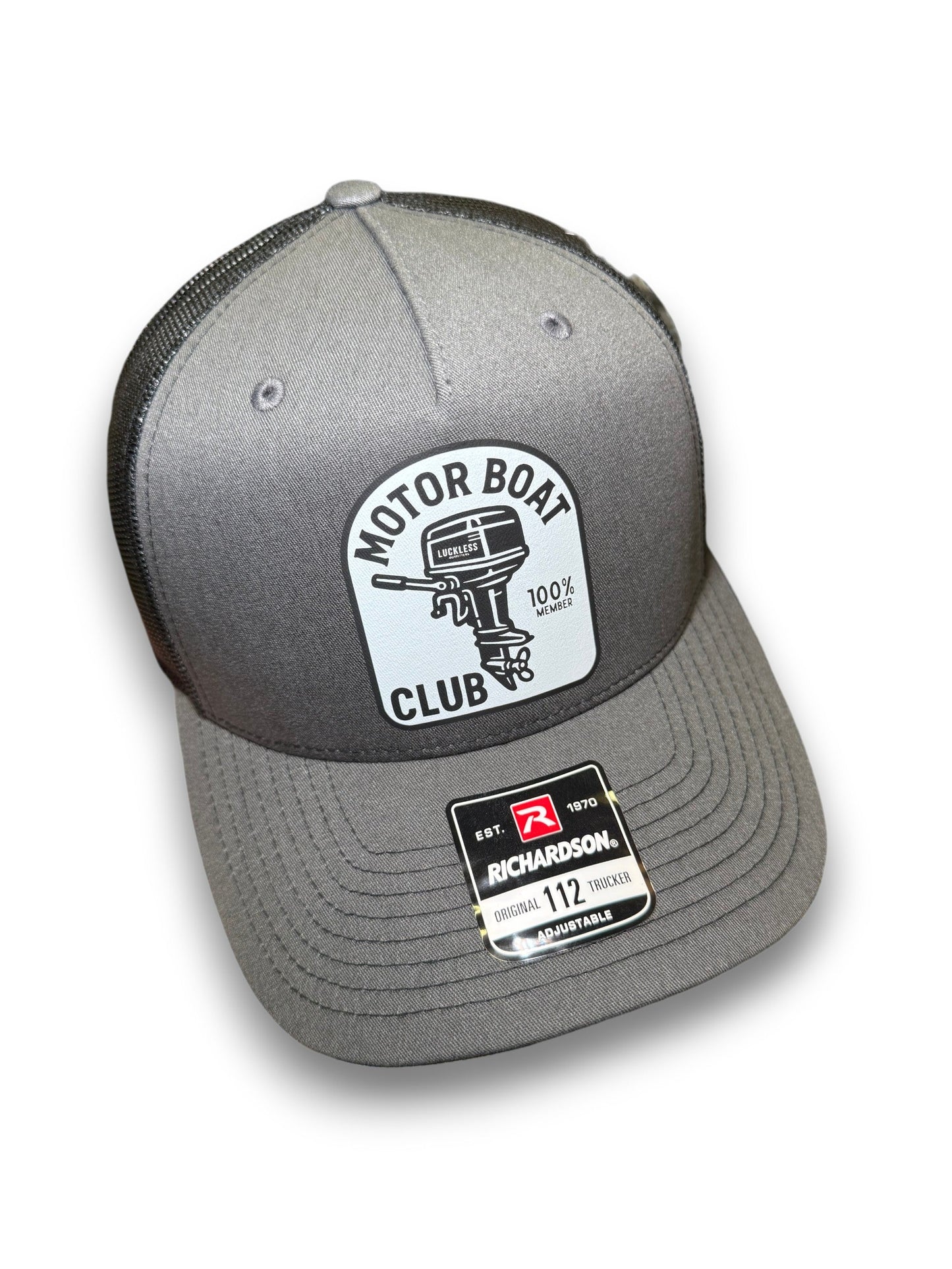 Motor Boat Club Trucker Hat by Luckless Outfitters