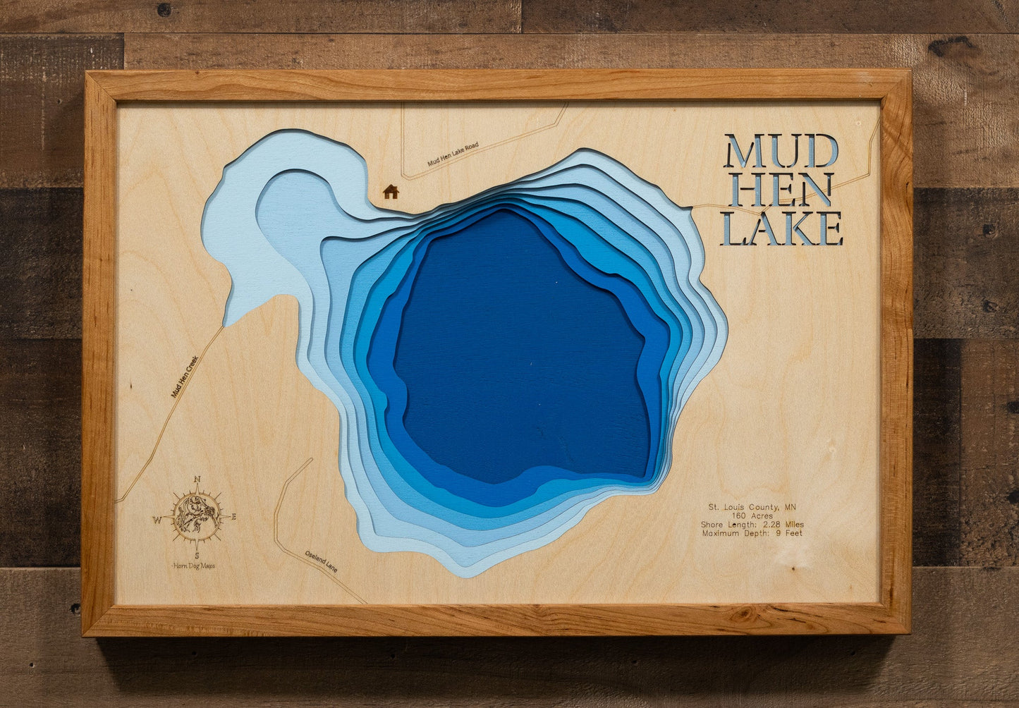 Mud Hen Lake in St. Louis County, Minnesota