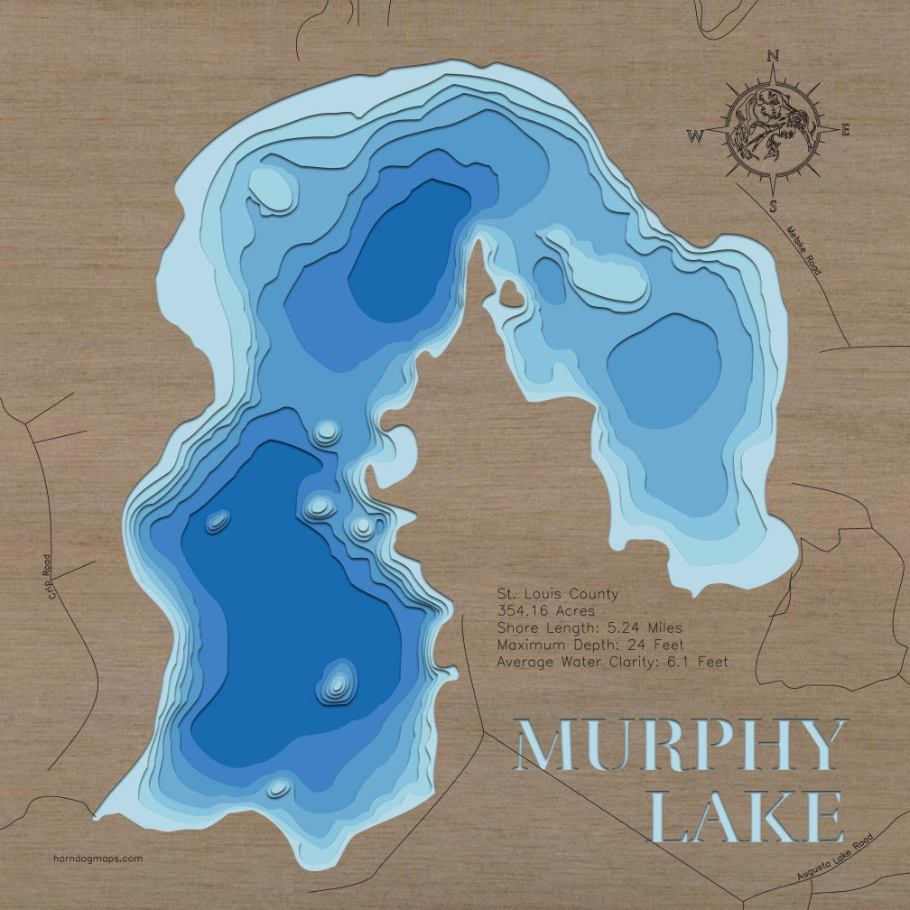 Murphy Lake in St. Louis County, Minnesota