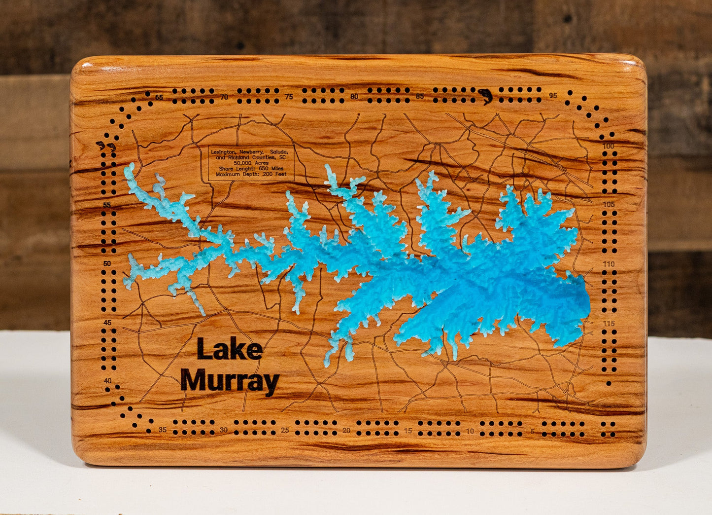 Lake Murray in Lexington, Newberry, Saluda, and Richland Counties, South Carolina