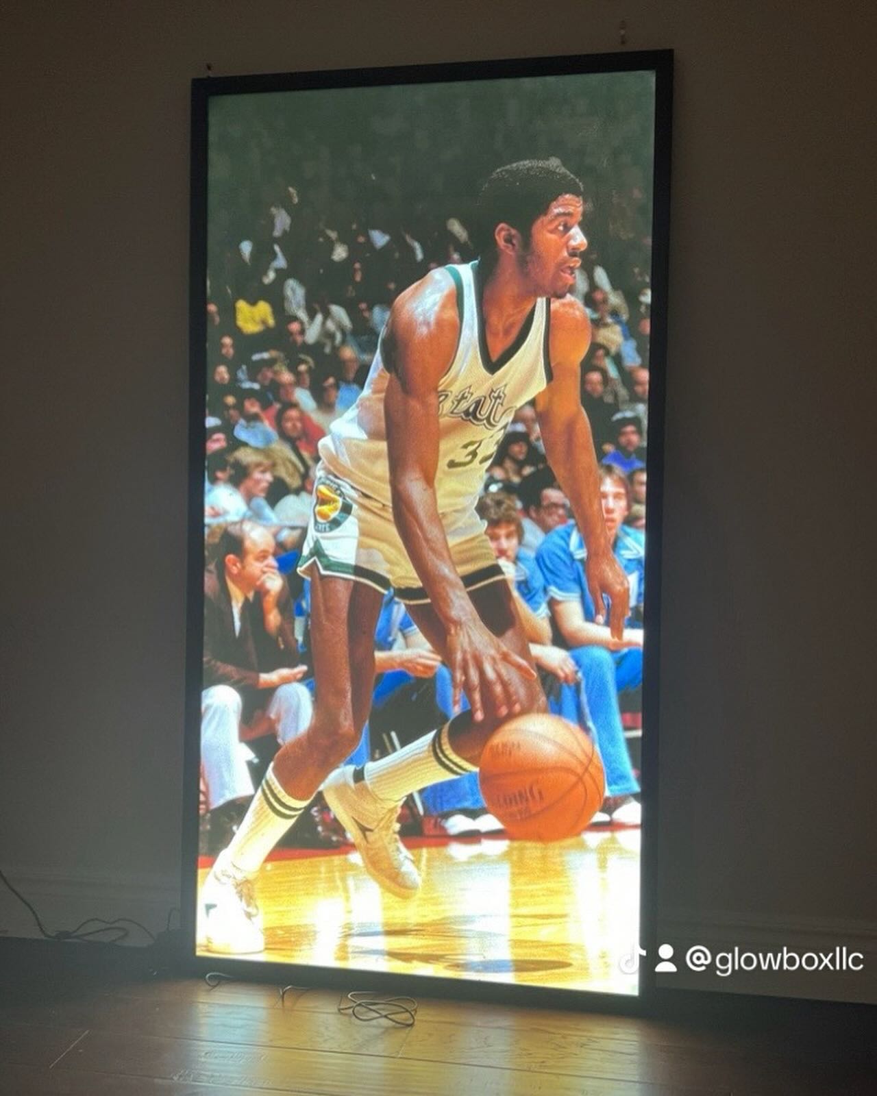 3-PACK Glowbox "World Famous" LED Poster Frames
