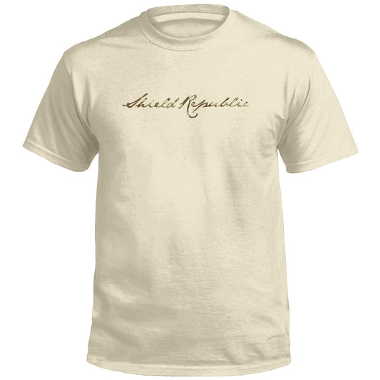 Shield Republic Duck Camo Script (Front)