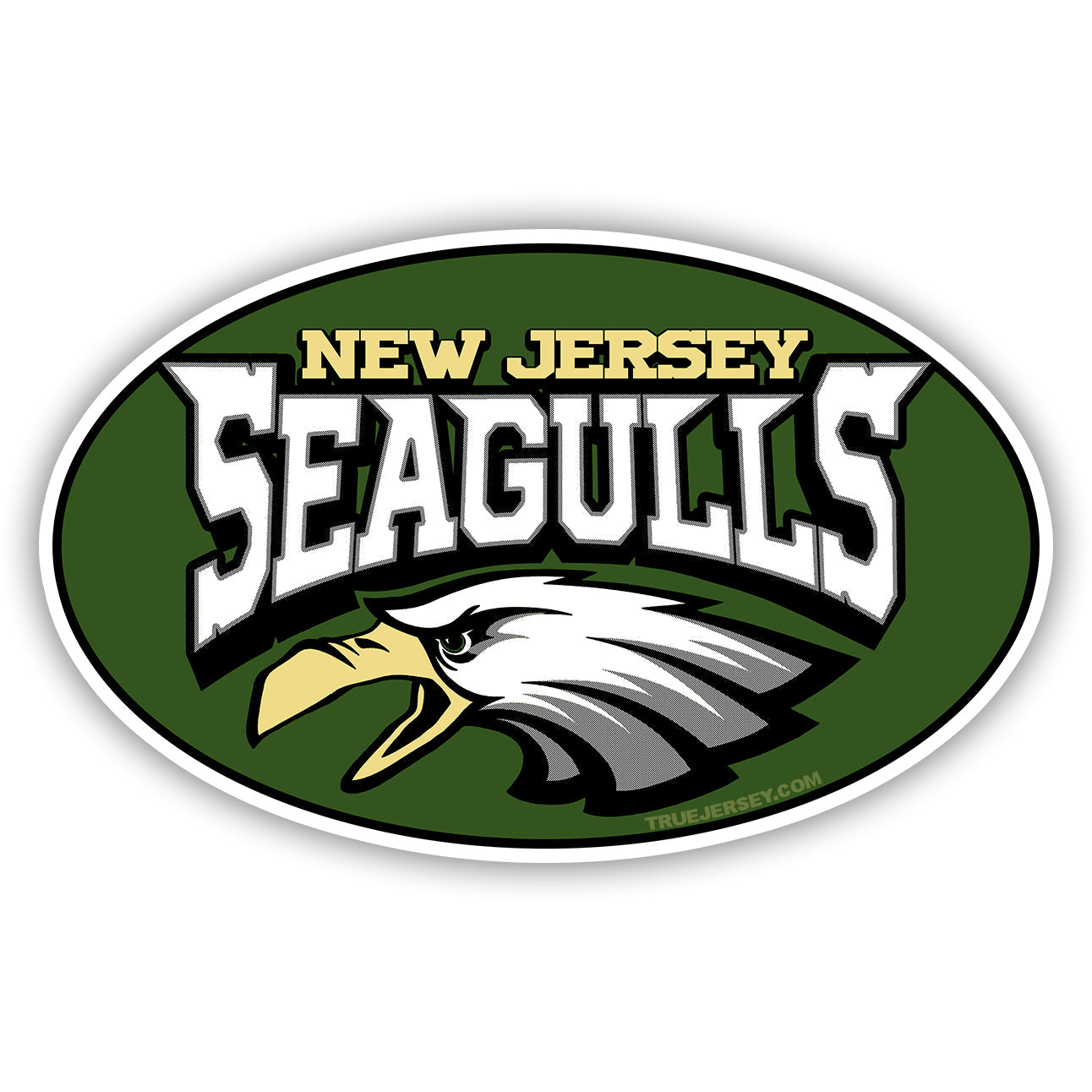 New Jersey Seagulls Flexible  Magnet