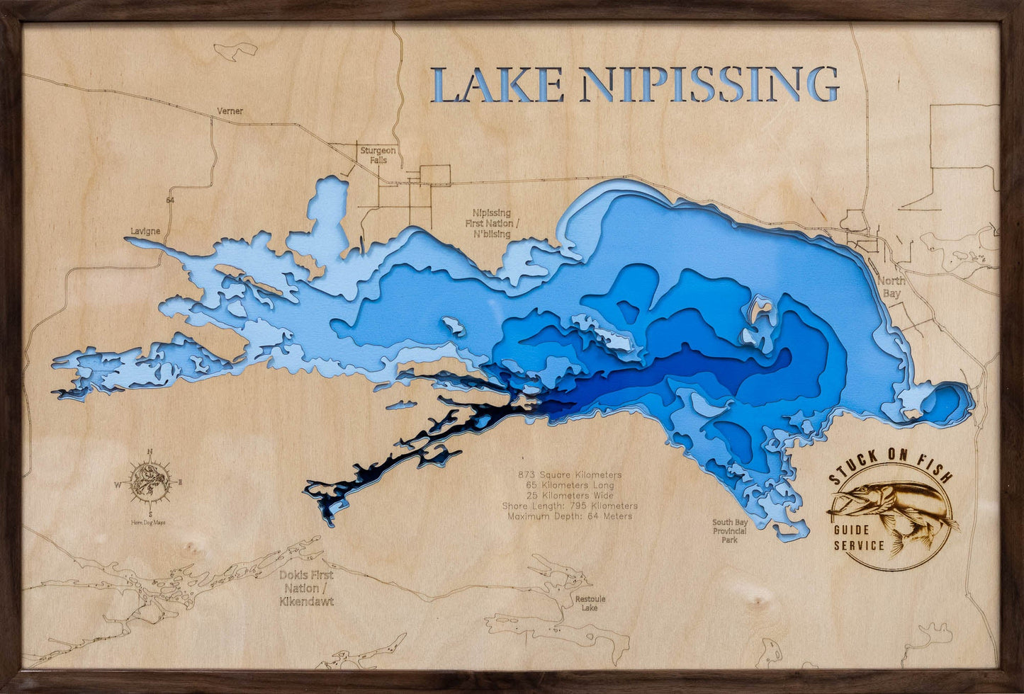 Lake Nipissing in Ontario Canada
