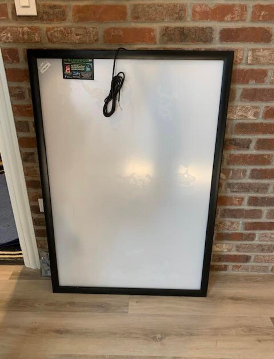 3-PACK Glowbox "World Famous" LED Poster Frames