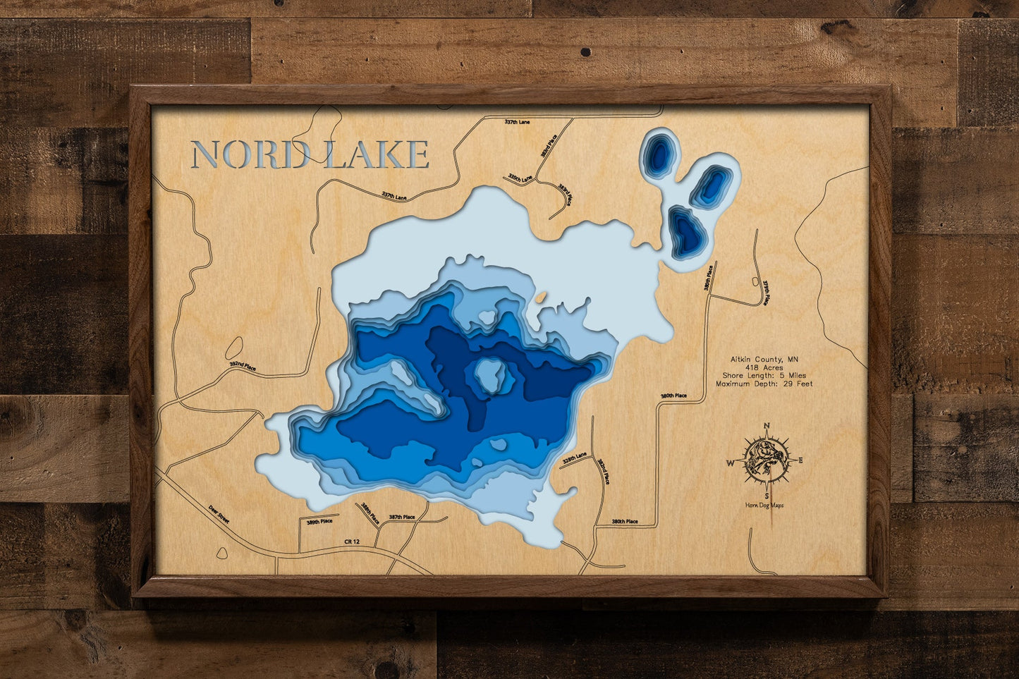 Nord Lake in Aitkin County, Minnesota