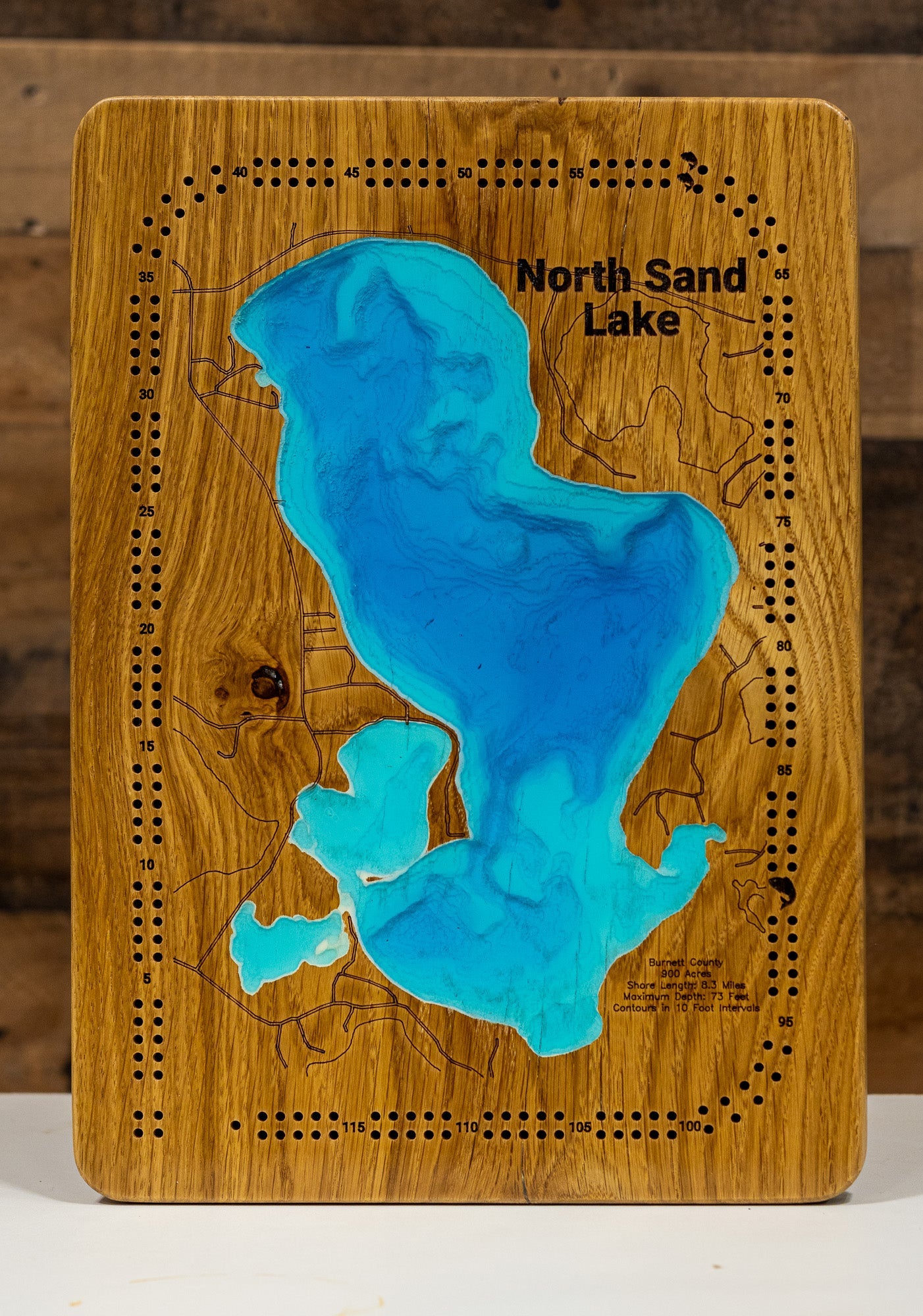 Sand Lake in Burnett County, Wisconsin