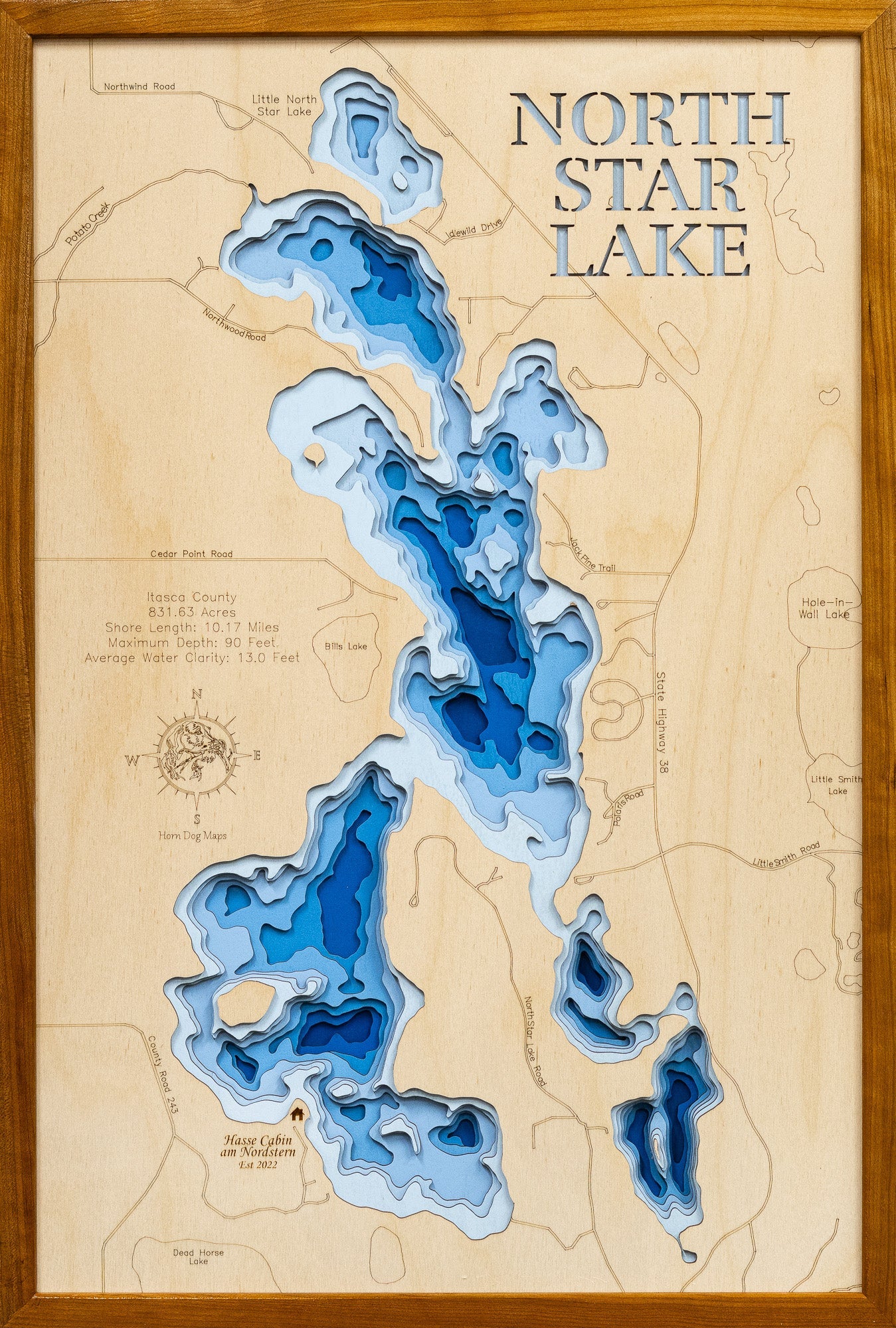 North Star Lake in Itasca County, Minnesota