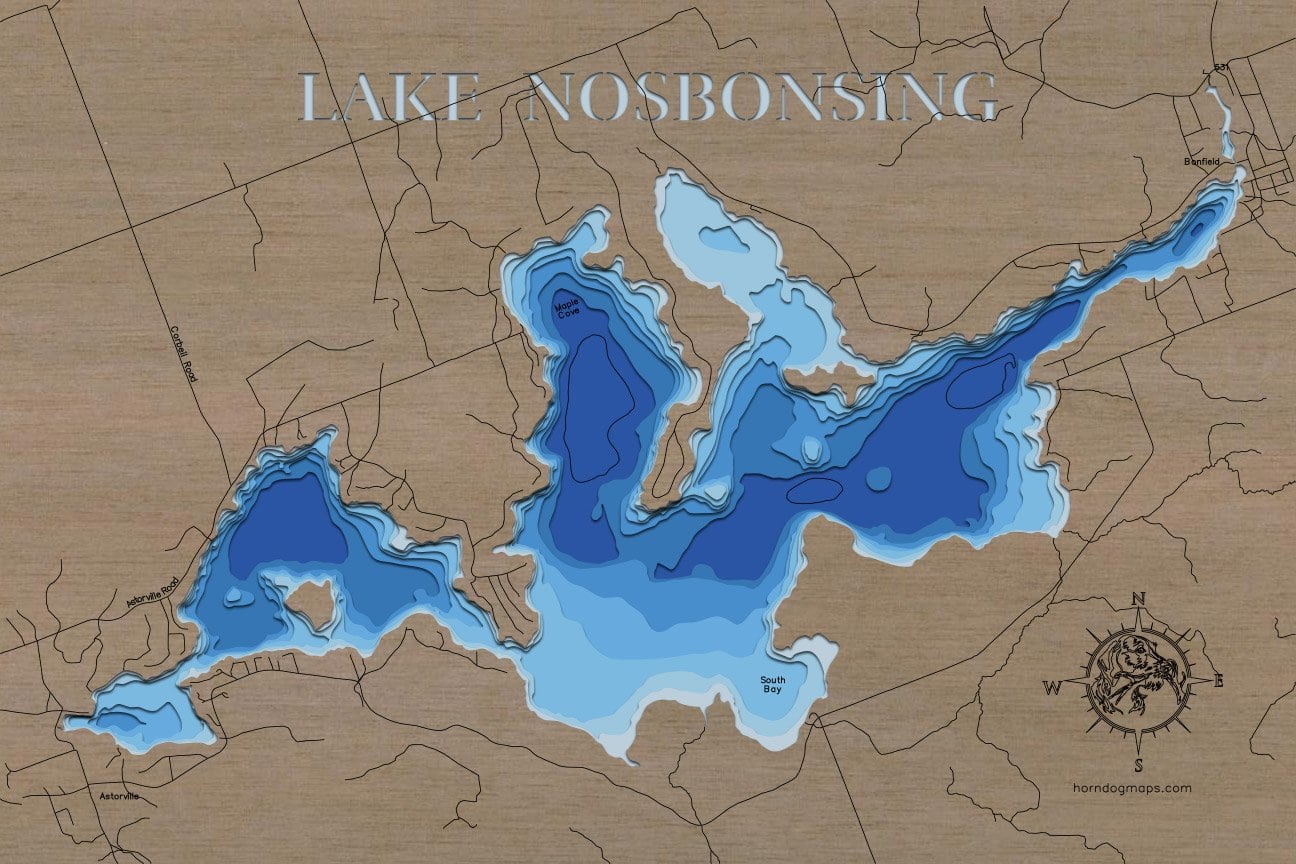 Lake Nosbonsing in Nipissing District, Ontario