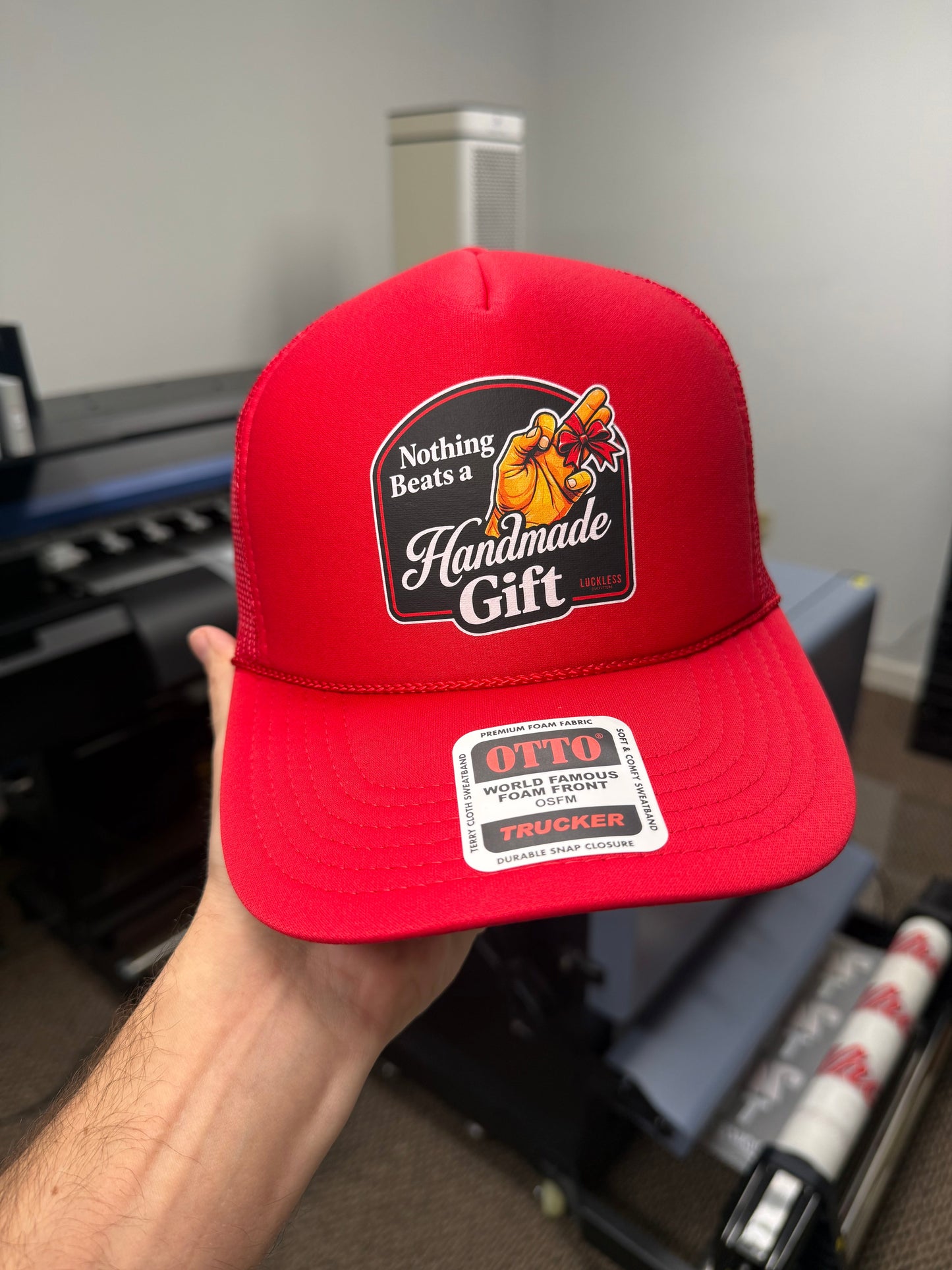 Nothing Beats a Handmade Gift Trucker Hat