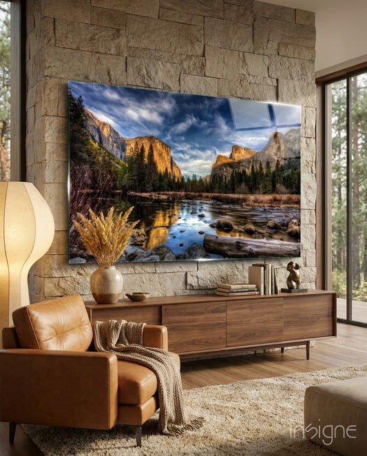 Lake Glass Wall Art