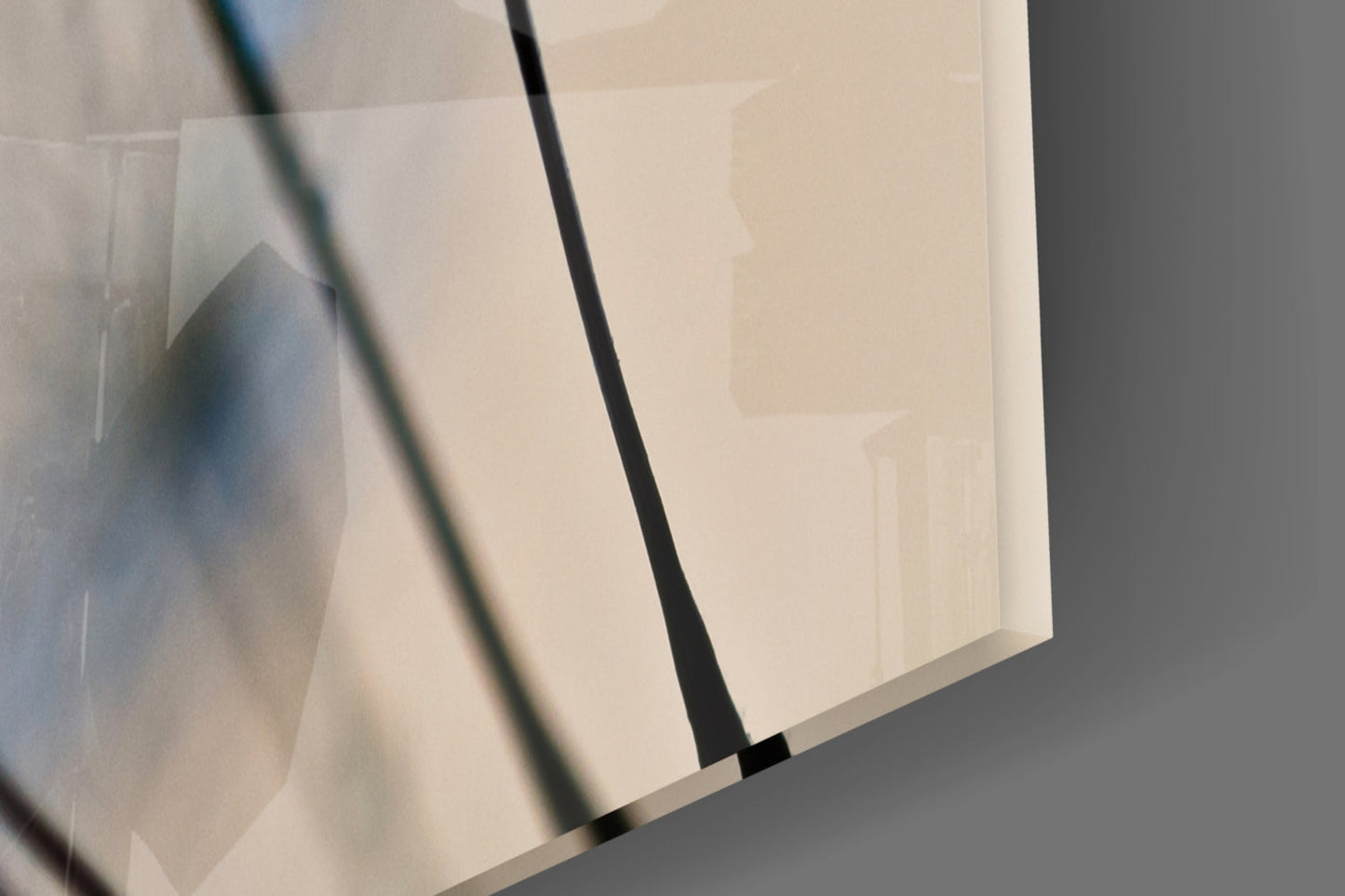 Flower Glass Wall Art