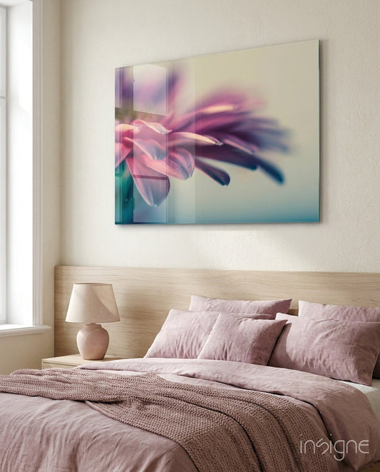 Flower Glass Wall Art