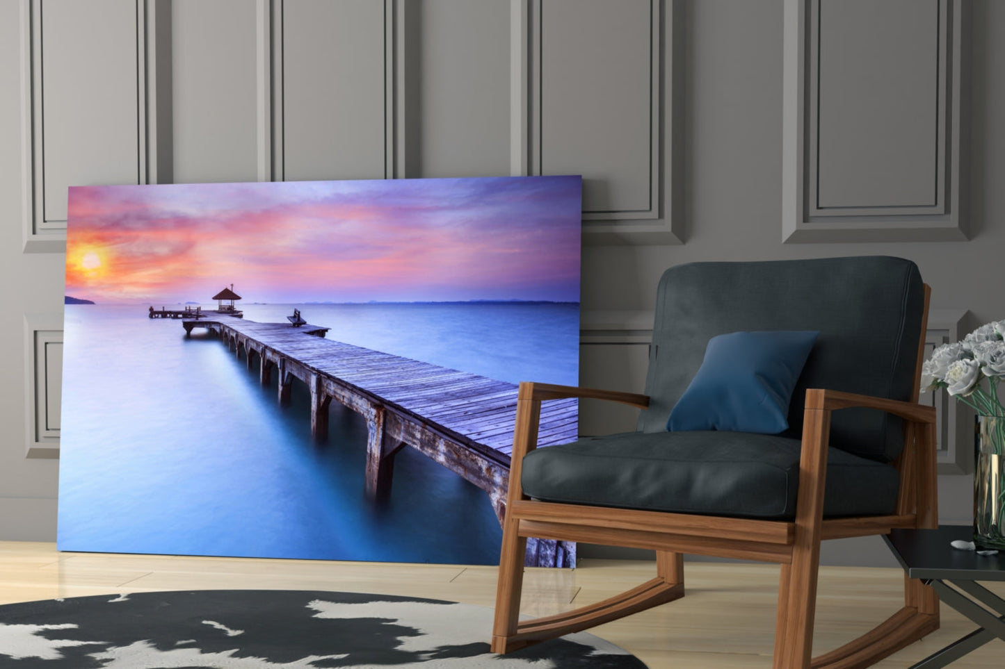 Dock Glass Wall Art