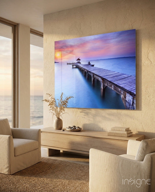 Dock Glass Wall Art