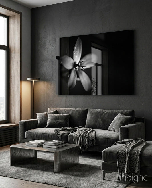 Flower Glass Wall Art
