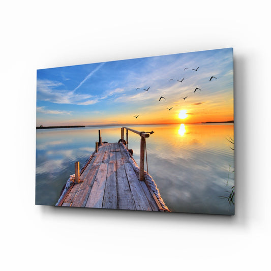 Dock Glass Wall Art