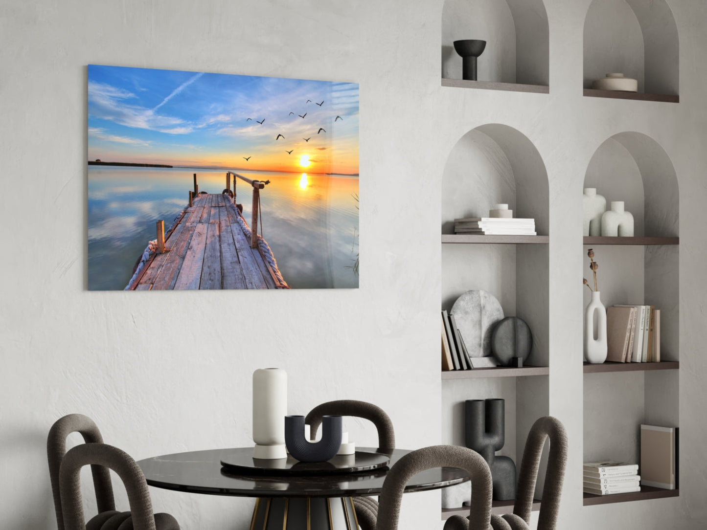 Dock Glass Wall Art