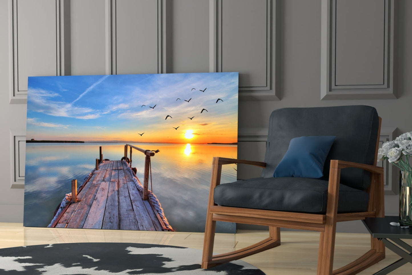 Dock Glass Wall Art