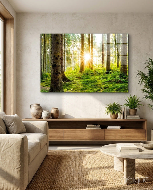 Forest Glass Wall Art