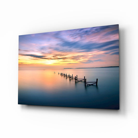 Sunset Glass Wall Art