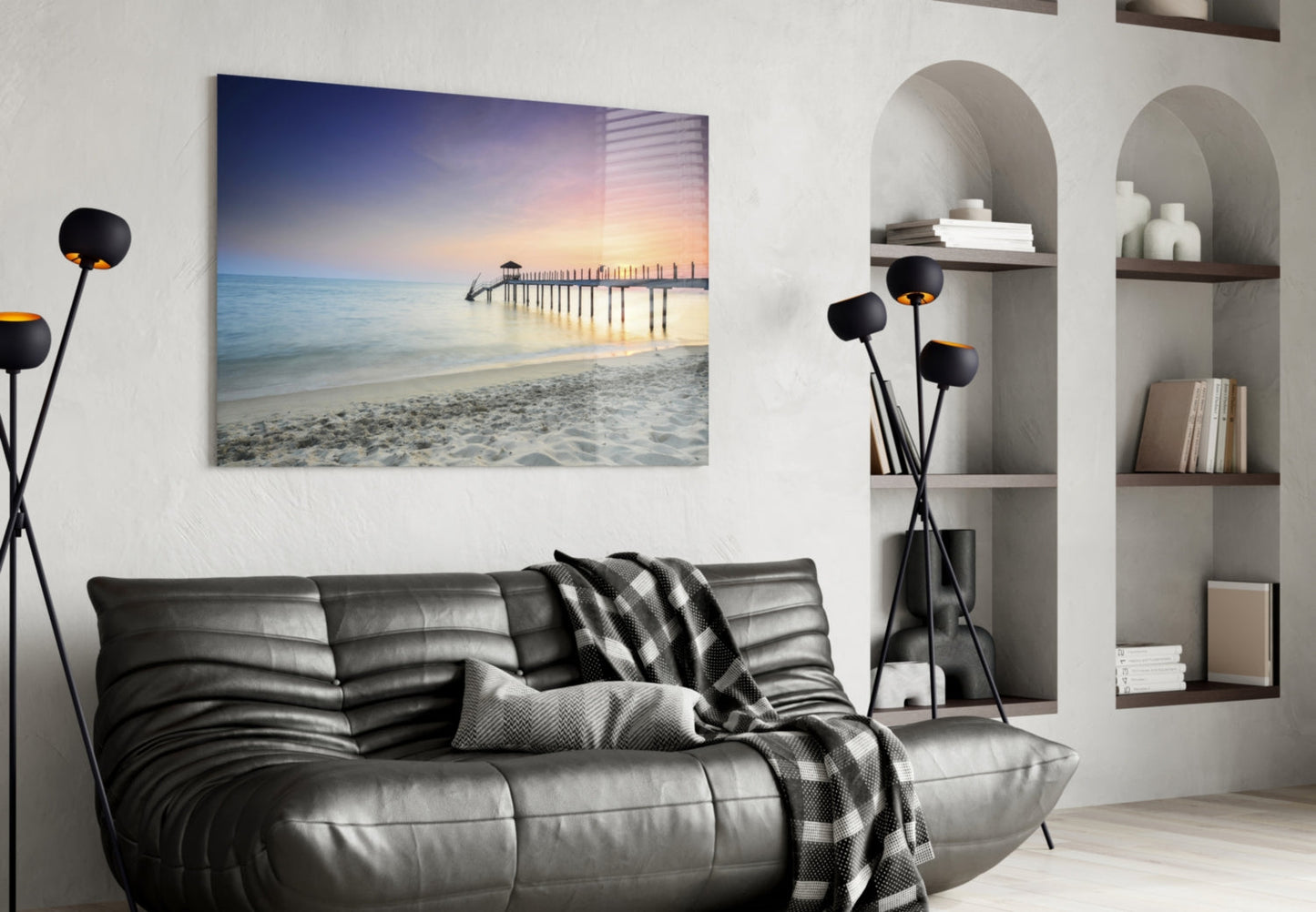 Dock Glass Wall Art