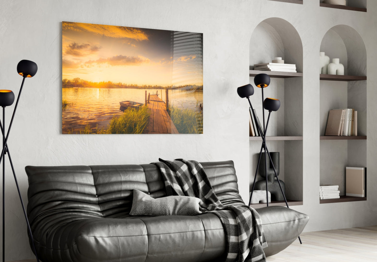 Dock Glass Wall Art