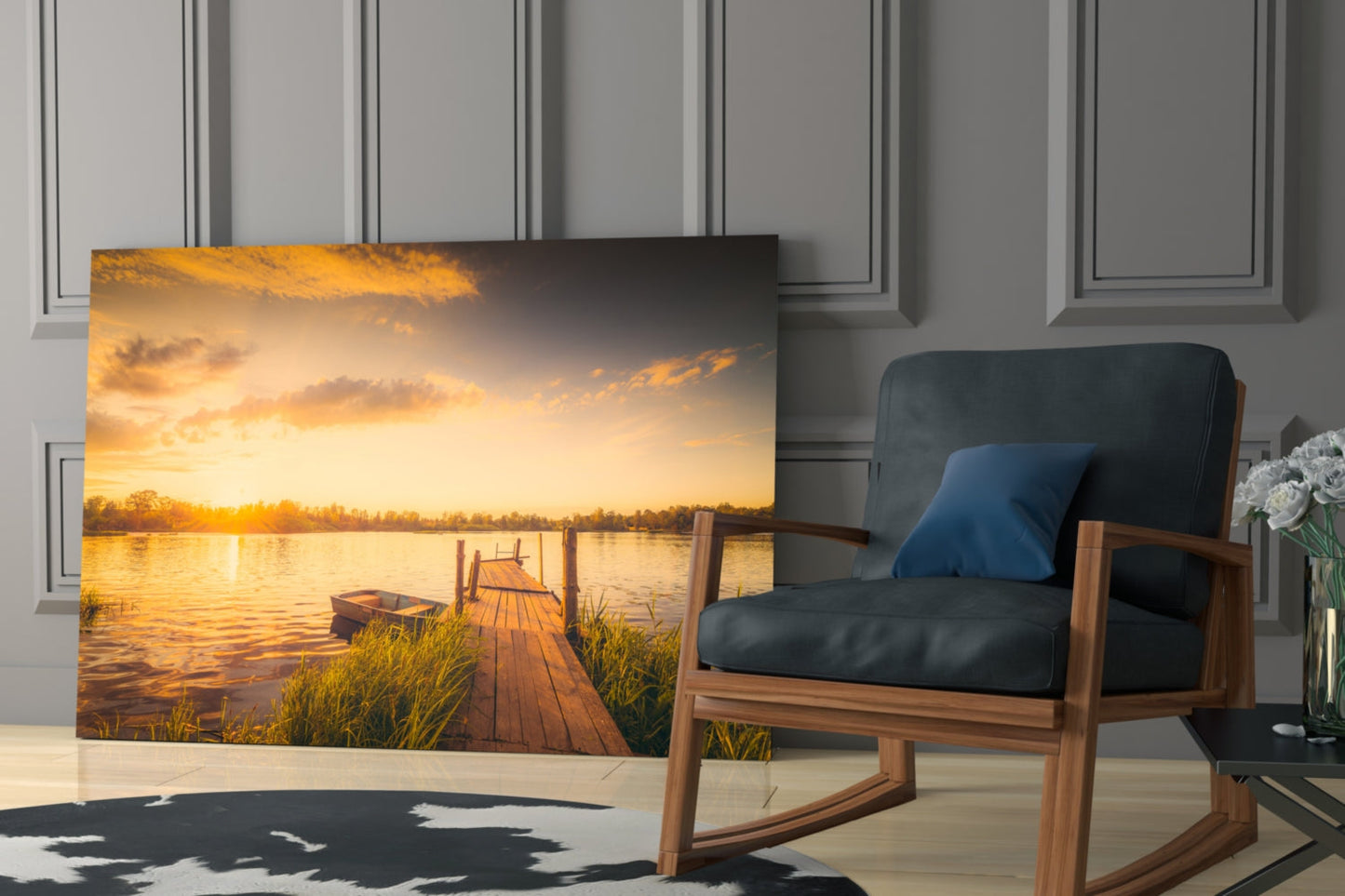 Dock Glass Wall Art