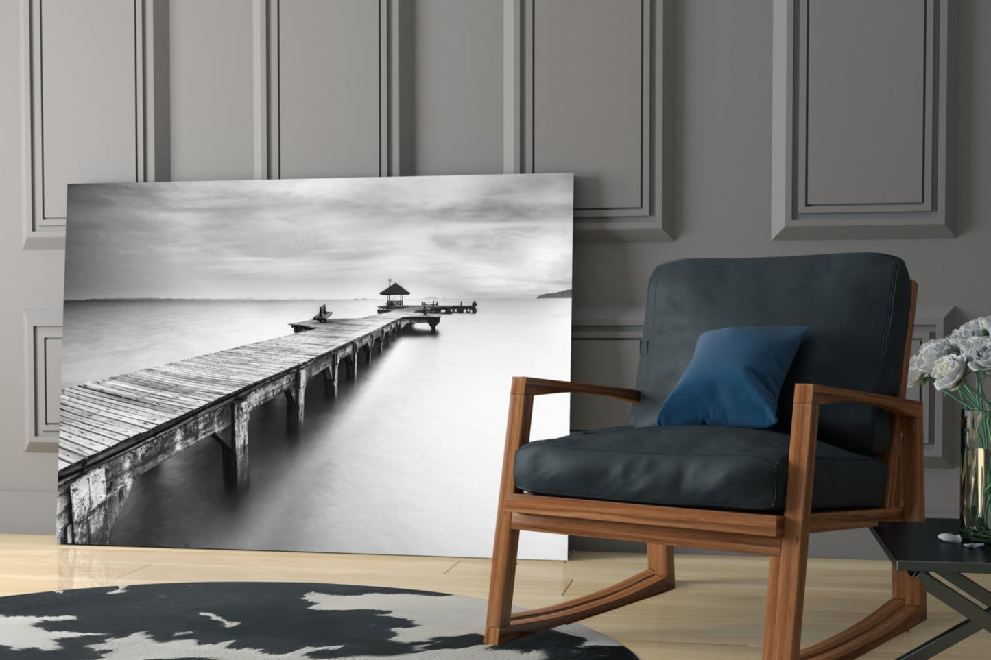 Dock Glass Wall Art