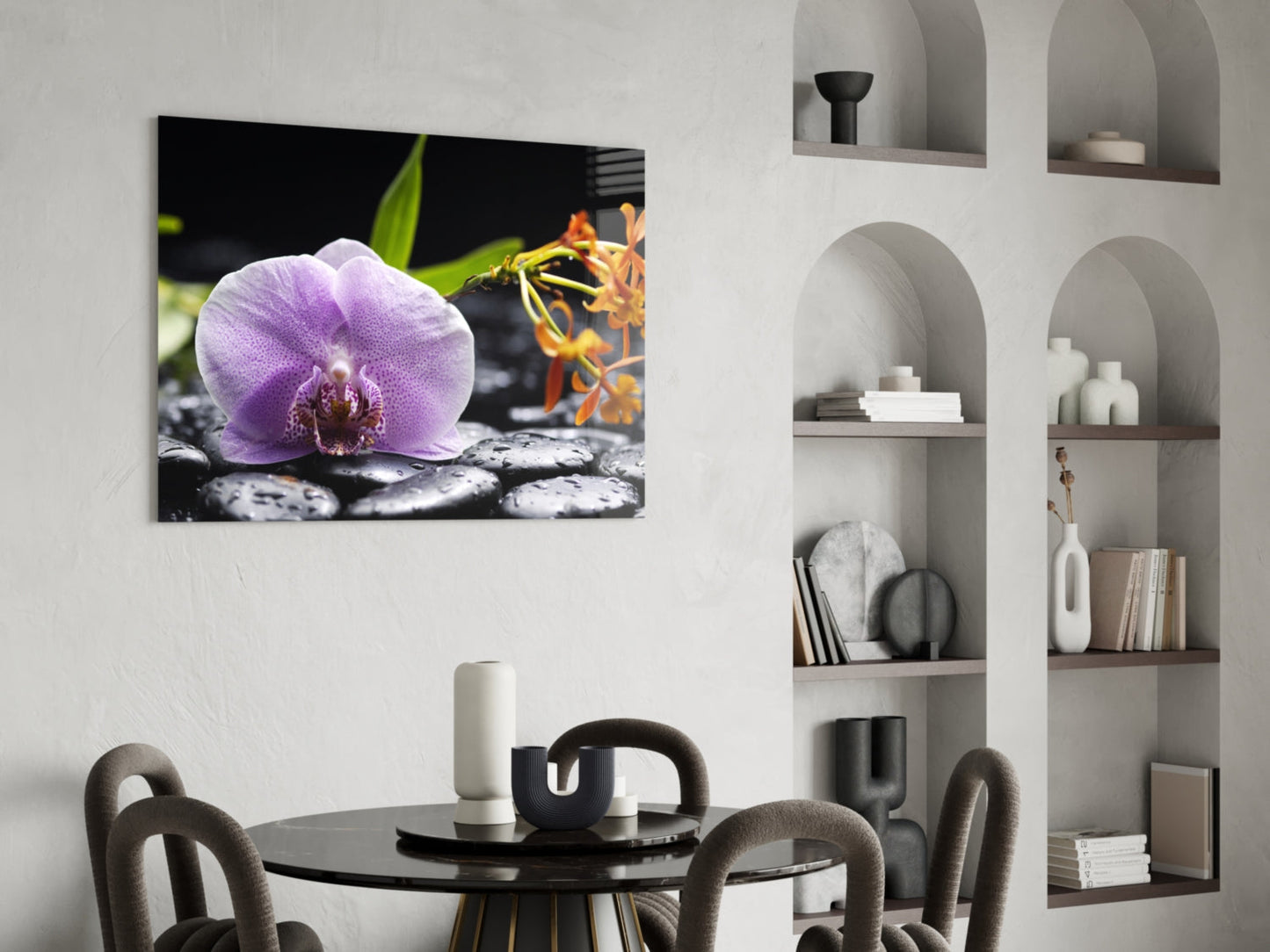 Spa Glass Wall Art