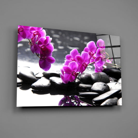 Spa Glass Wall Art