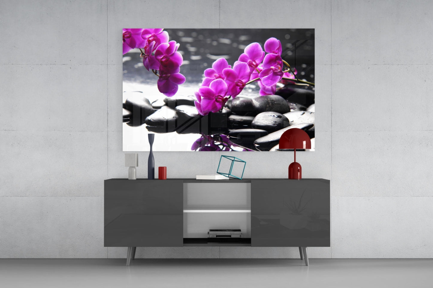 Spa Glass Wall Art
