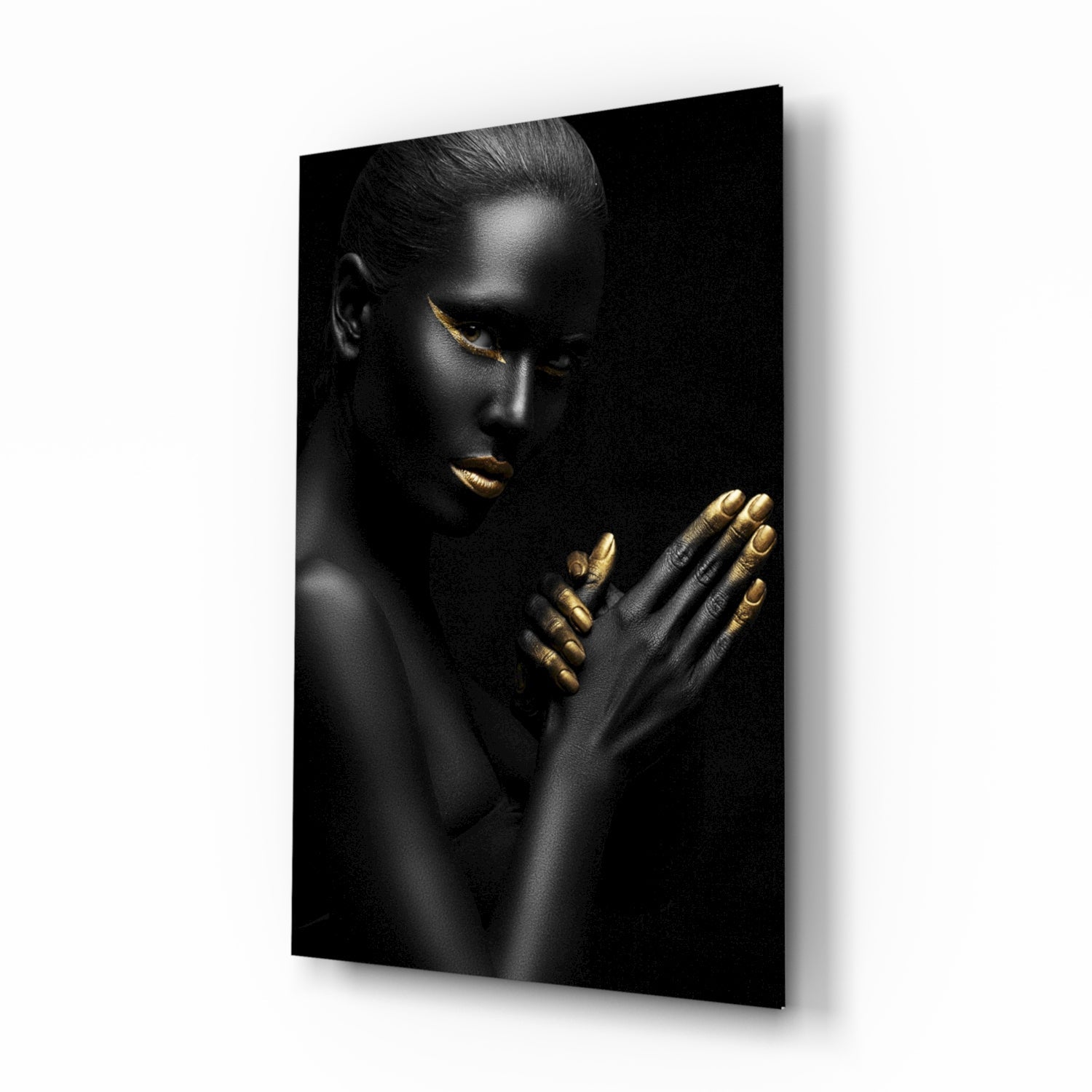 Woman Glass Wall Art