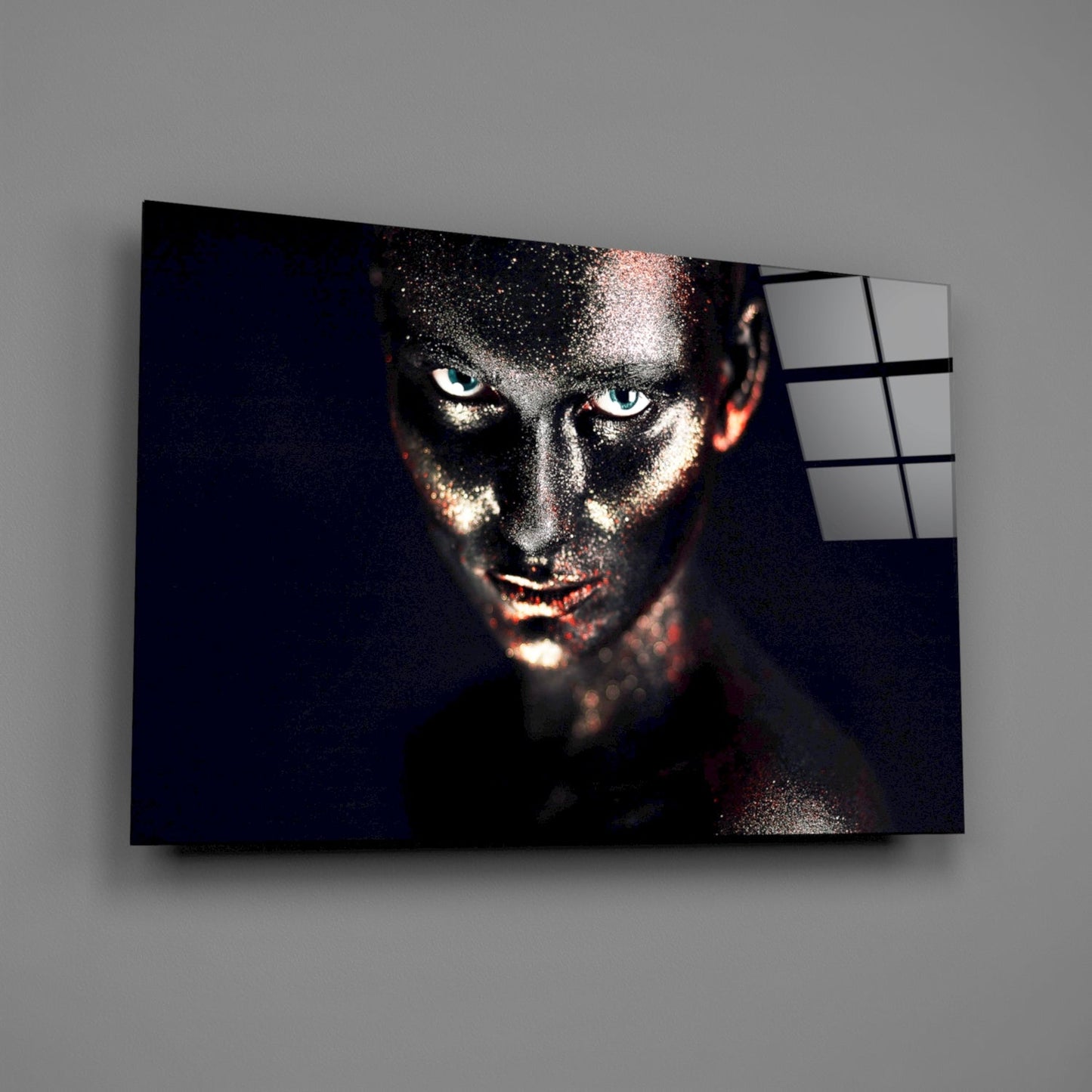 Woman Glass Wall Art