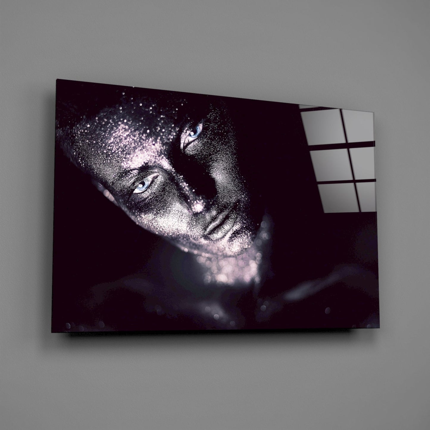 Woman Glass Wall Art