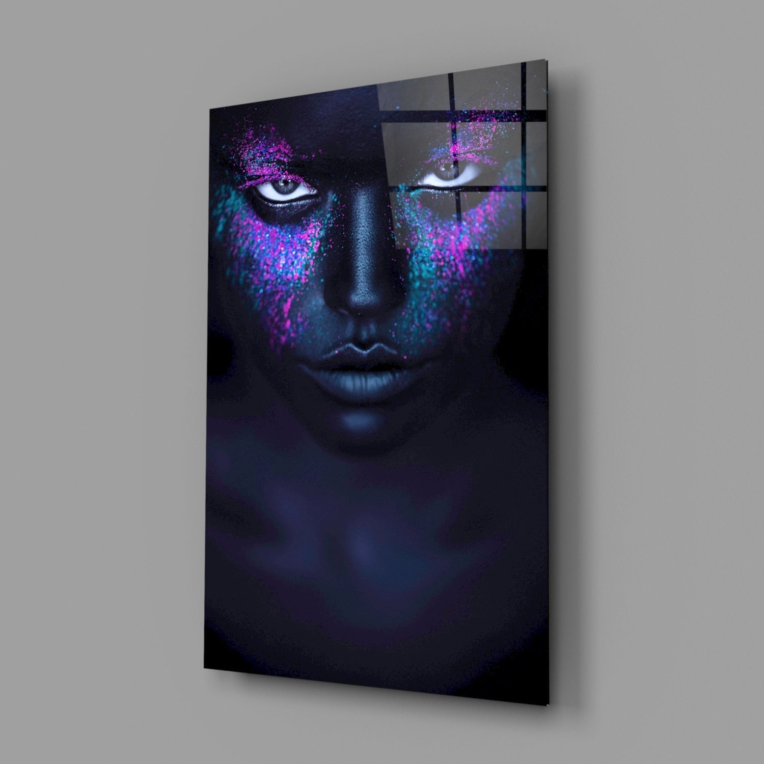 Woman Glass Wall Art