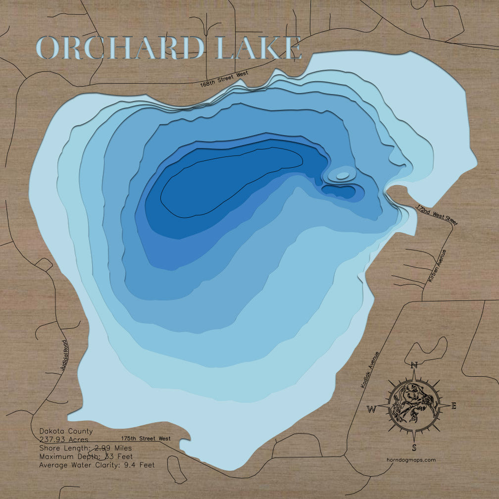 Orchard Lake in Dakota County, Minnesota
