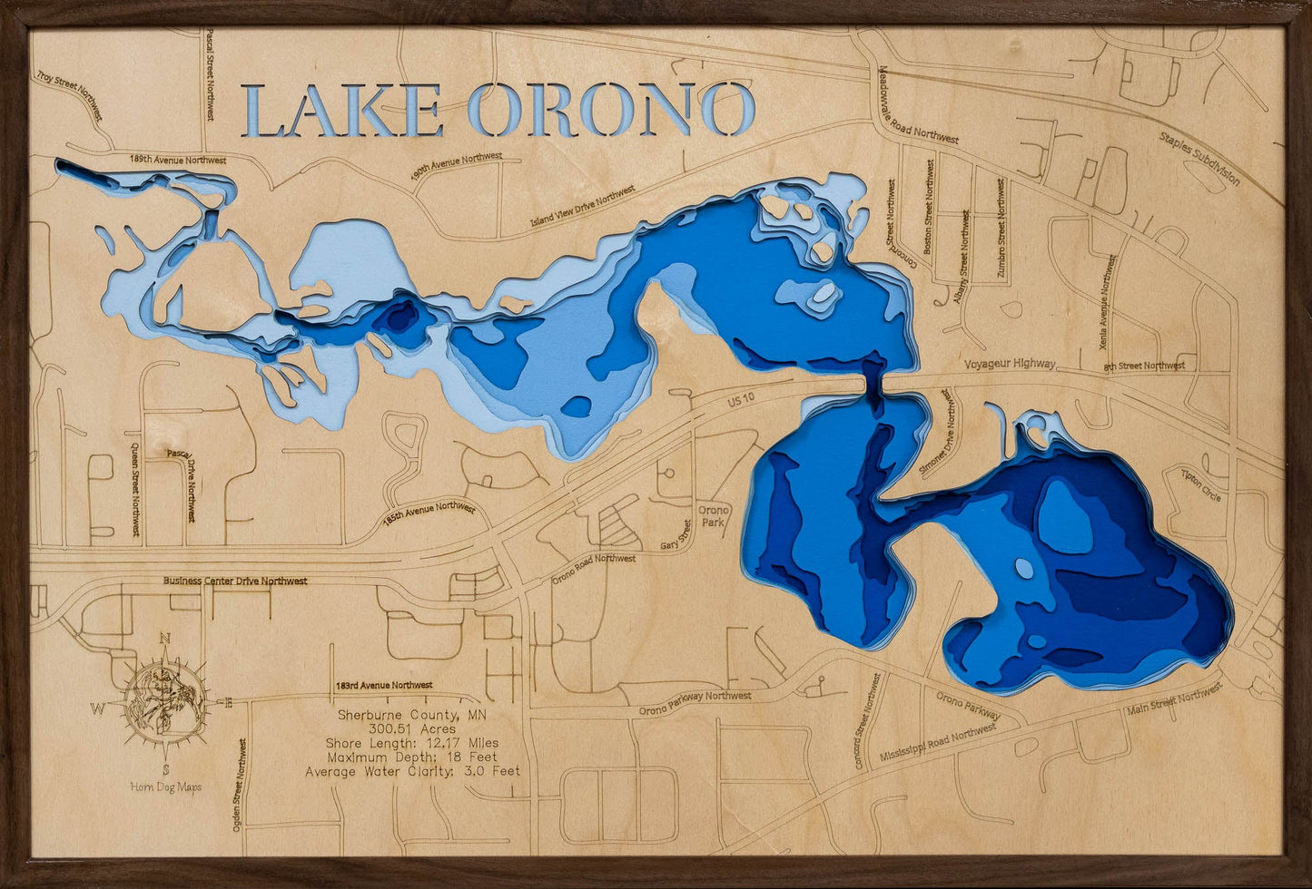 Lake Orono in Sherburne County, Minnesota