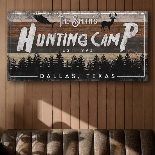 Fishing And Hunting Sign IV