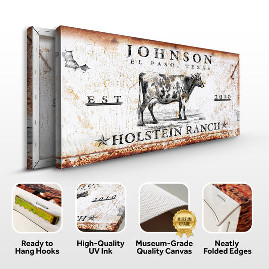 Holstein Ranch Sign