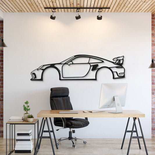911 GT3 RS Metal Car Wall Art - MT0857