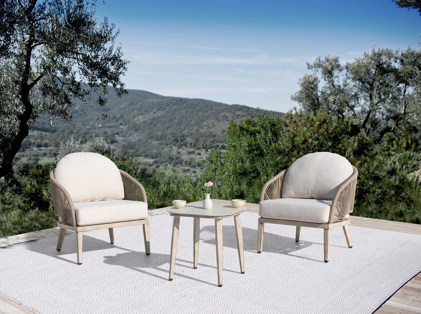 Aleutian 3-Piece Living Room Set