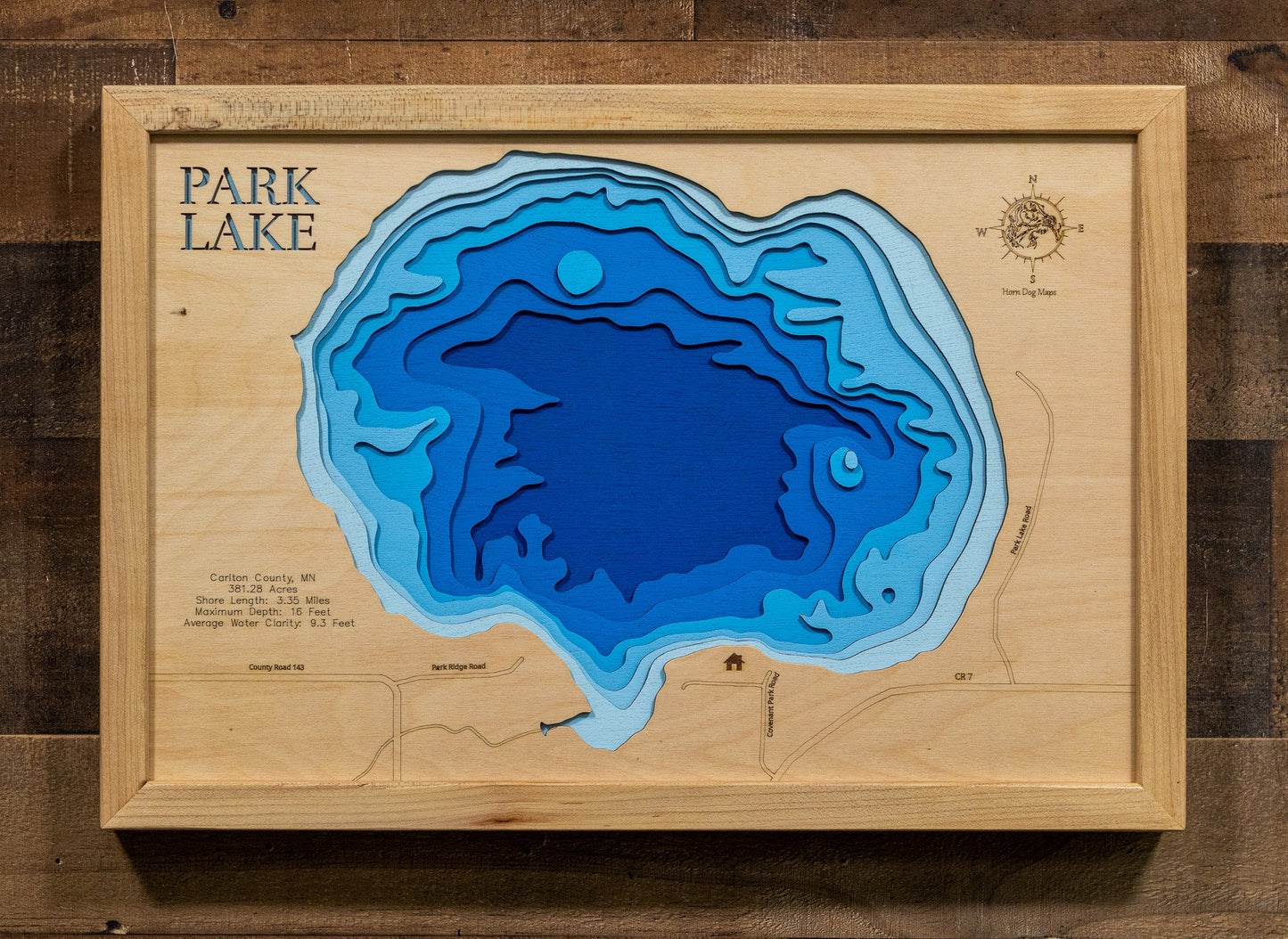 Park Lake in Carlton County, Minnesota