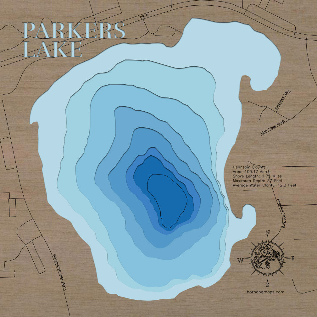 Parkers Lake in Hennepin County, Minnesota