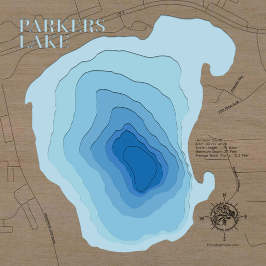 Parkers Lake in Hennepin County, Minnesota