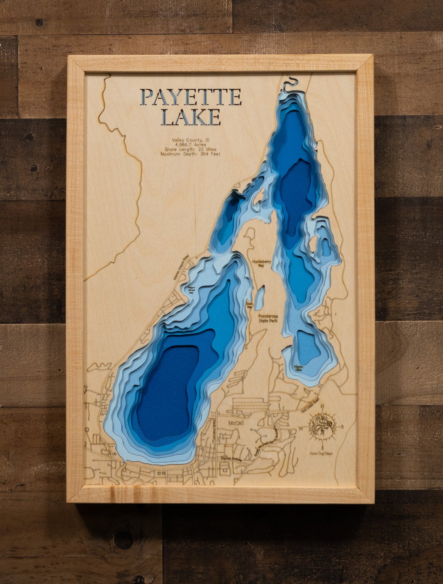 Payette Lake in Valley County, Idaho
