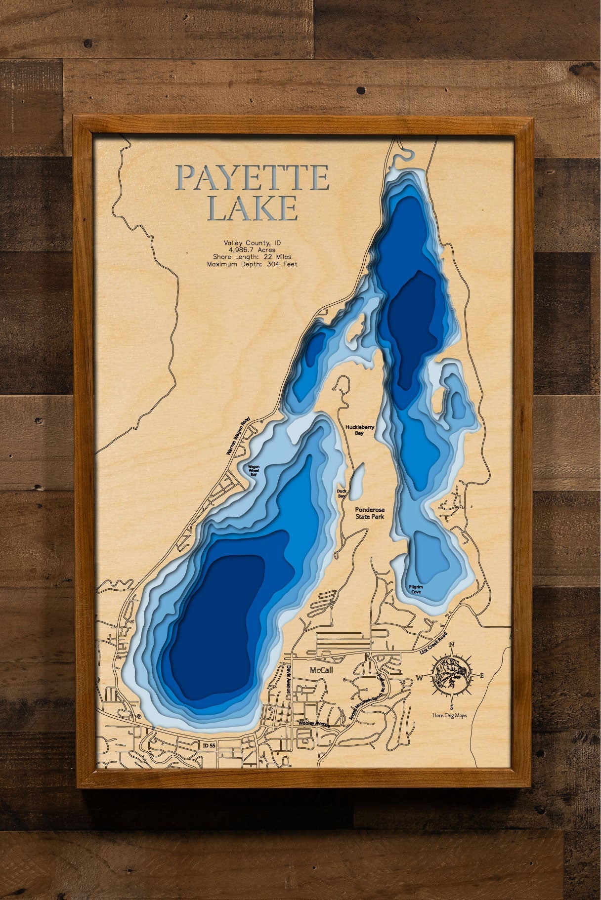 Payette Lake in Valley County, Idaho